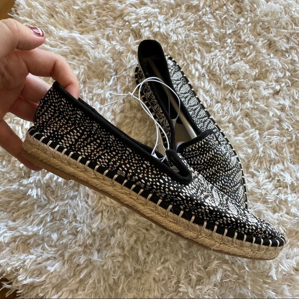 NEW Universal Thread Carly Woven Espadrille Flats size 6 shoes